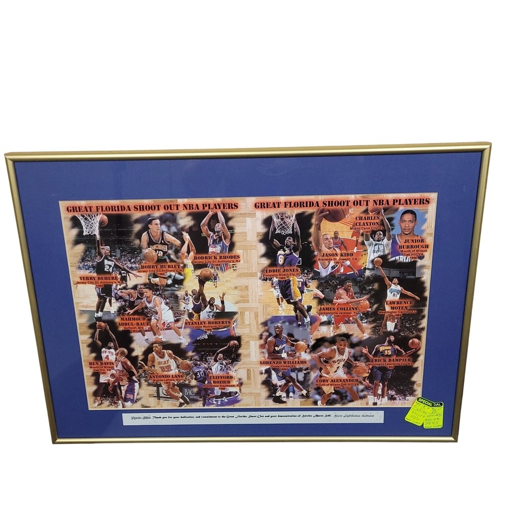 Great Florida Shootout Framed Basketball Player Collage Given To Clifford Rozier